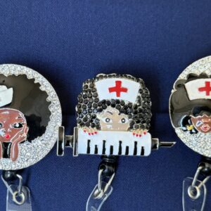 Black Nurse Badge Buddy Collection