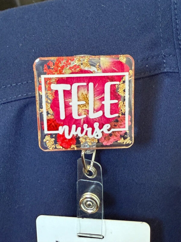 Tele Nurse Badge Buddy