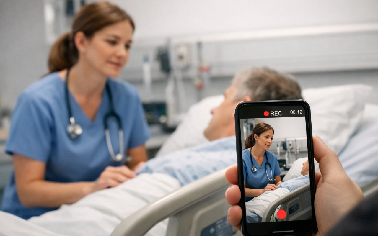Caught on Camera: When Patients Record Nurses