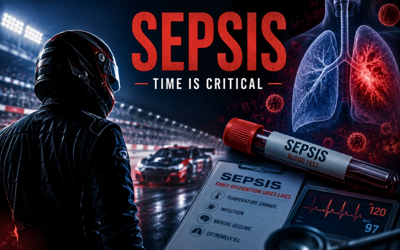 nascar-star-sepsis-warning-nurses