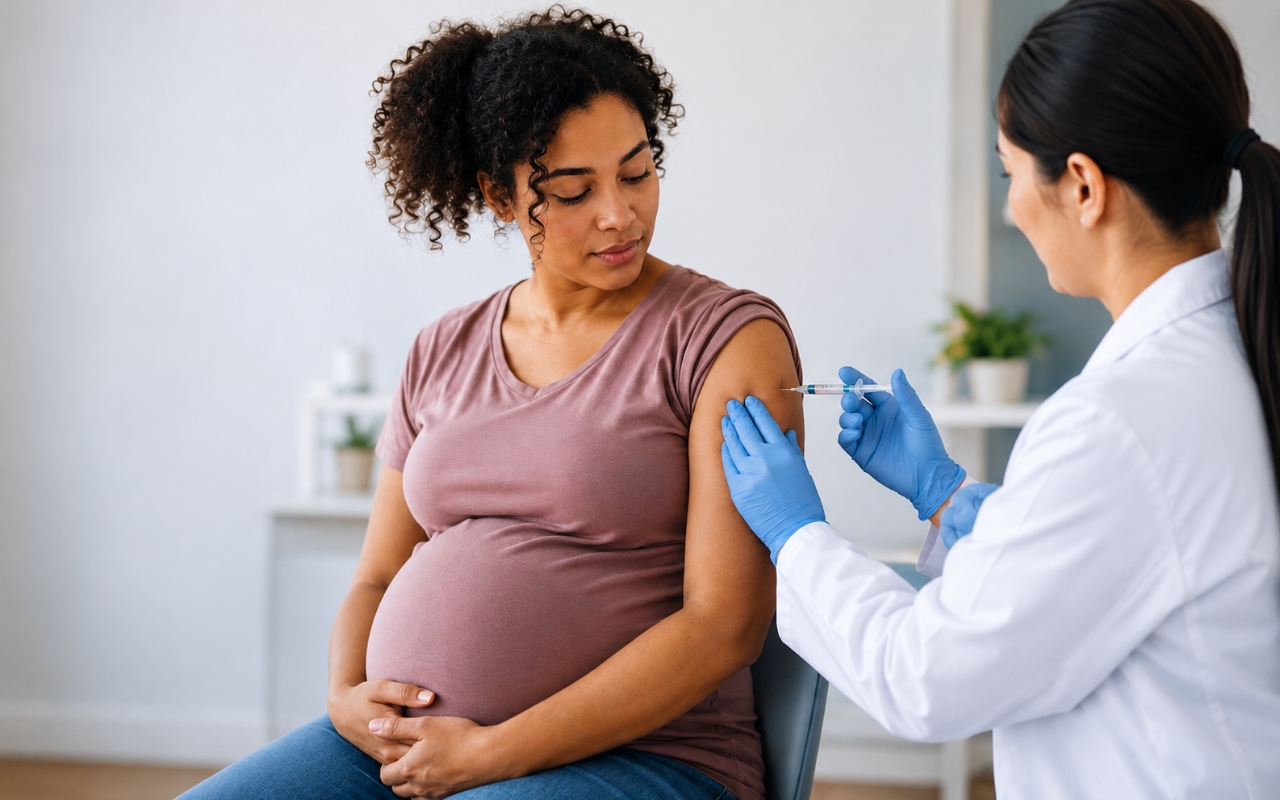 ACOG Breaks From Federal Vaccine Guidance