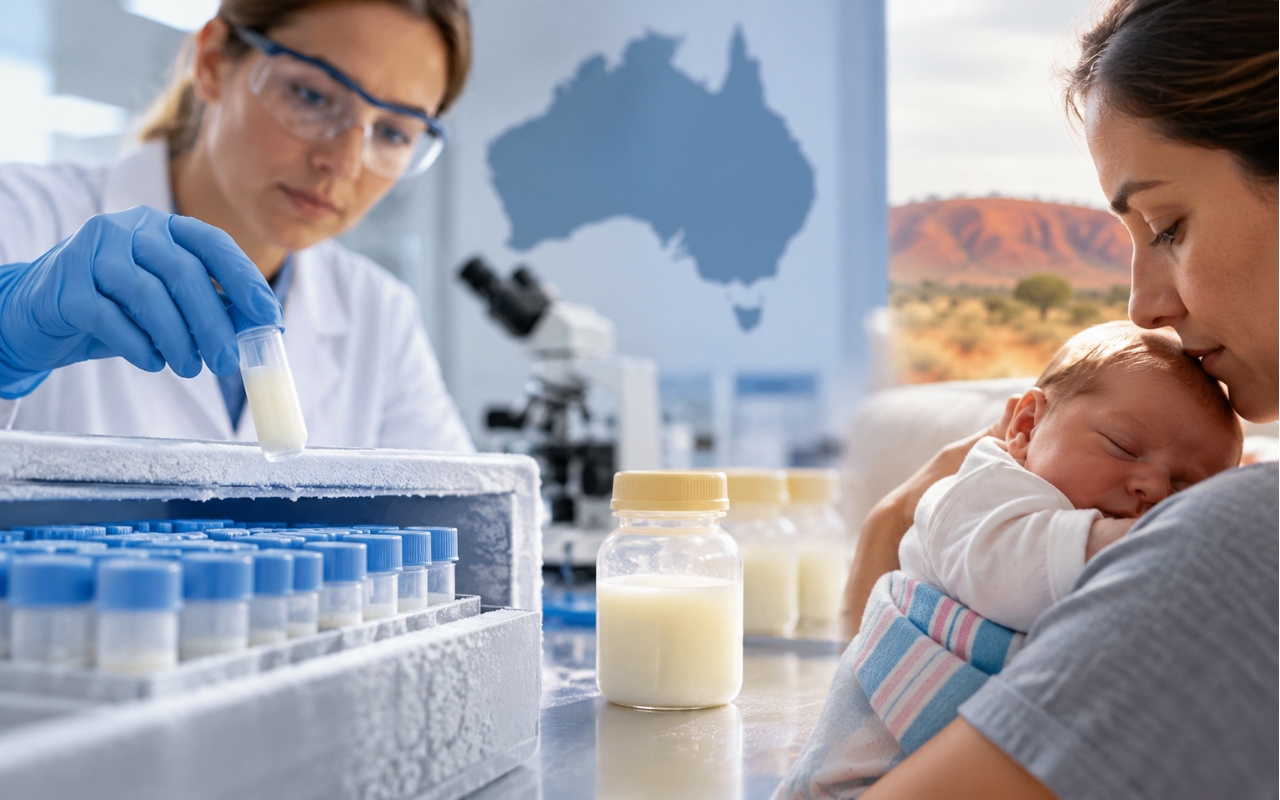 Australia Launches First Human Milk Biobank to Study Lactation and Infant Health
